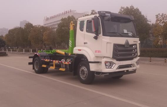 楚飞牌CLQ5180ZXX6ZZL车厢可卸式垃圾车公告图片