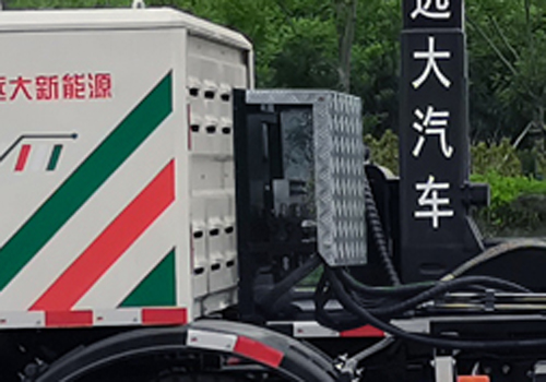 衡霸牌YYD5320ZXXDBEV纯电动车厢可卸式垃圾车公告图片