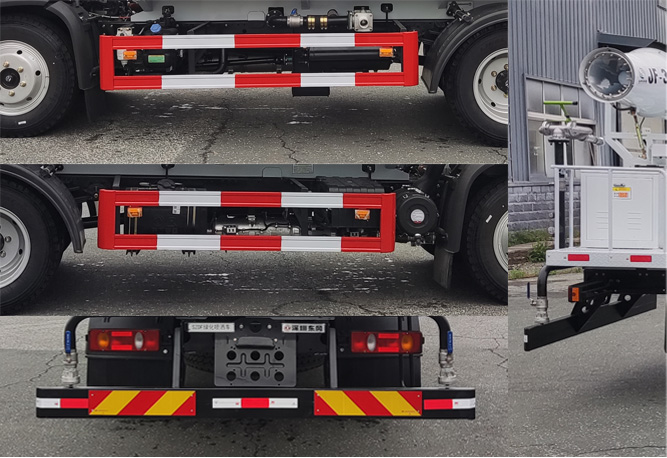 東風(fēng)牌EQ5120GPSSEH6綠化噴灑車公告圖片