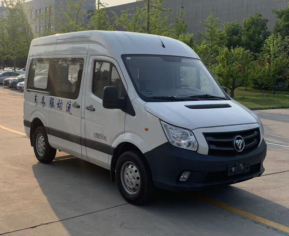 福田牌BJ5048XDW-M1流動(dòng)服務(wù)車公告圖片