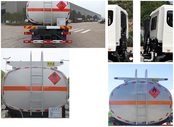 润知星牌SCS5266GRYEQ6易燃液体罐式运输车公告图片