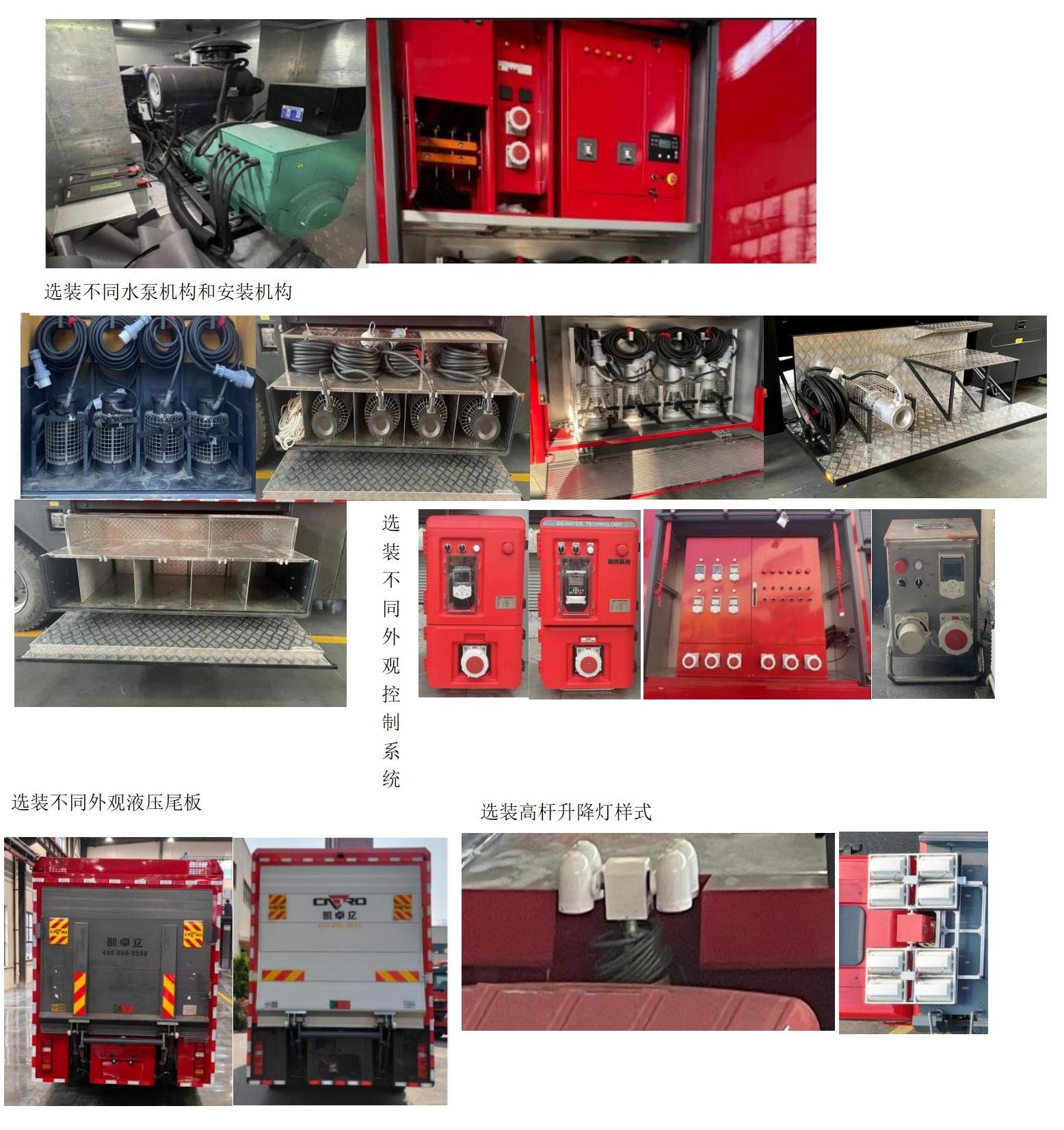 笛沃牌DWP5181TPSDK2大流量排水搶險(xiǎn)車公告圖片