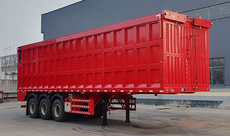 显鹏牌11.3米25.5吨3轴散装粮食运输半挂车(LTH9407ZLS)
