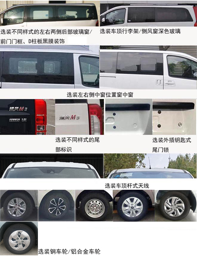 江淮牌HFC6511RA6C1S多用途乘用车公告图片
