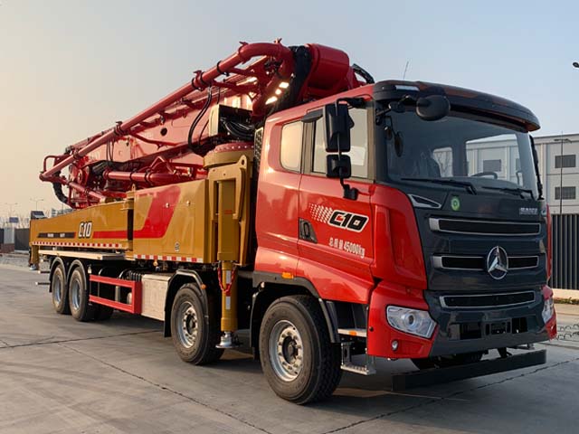 三一牌SYM5450THBF混凝土泵車公告圖片