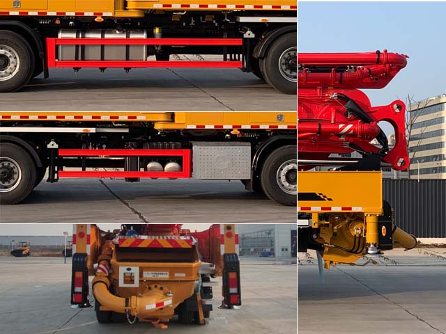 三一牌SYM5450THBF混凝土泵車公告圖片