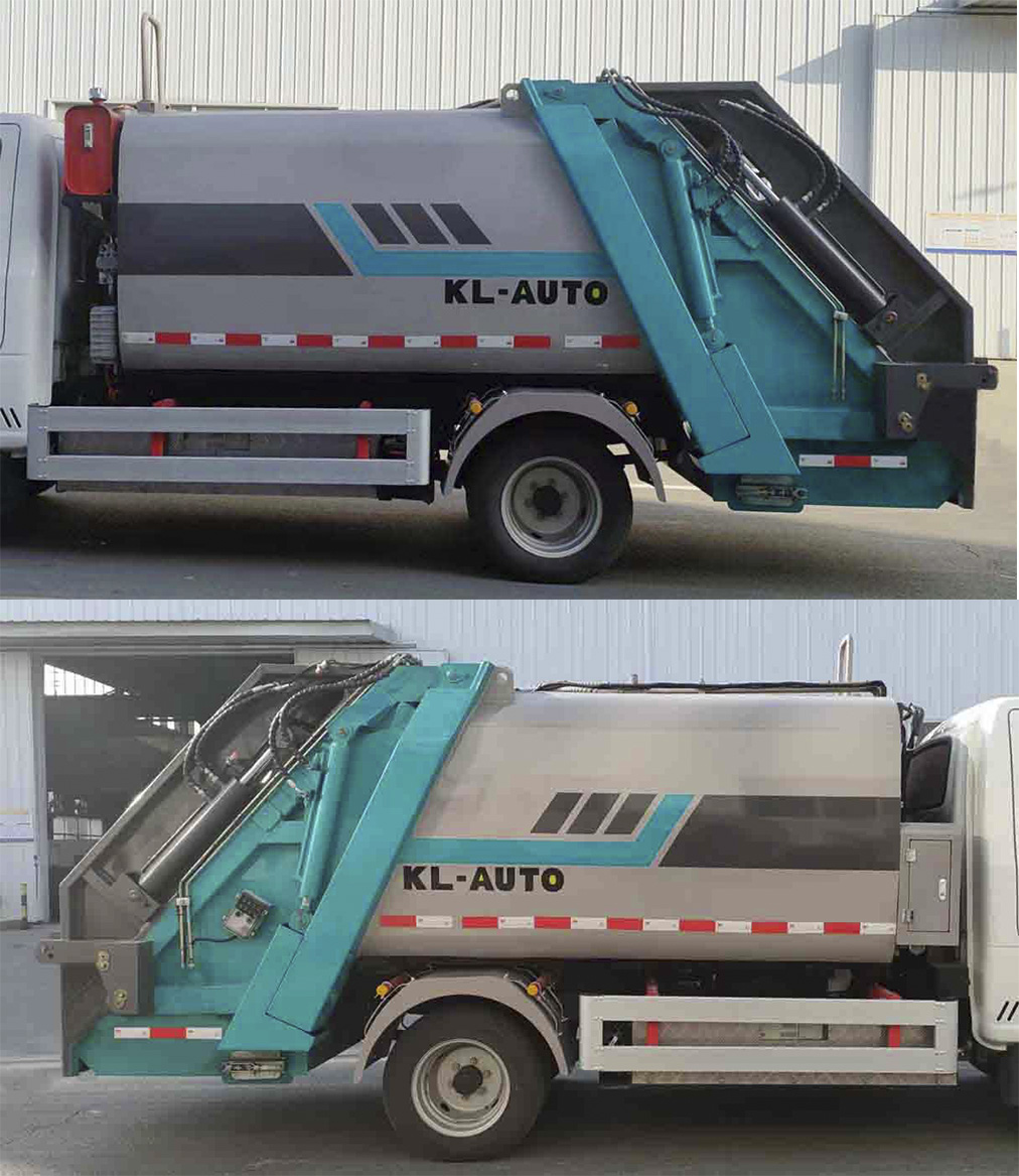 凯力风牌KLF5040ZYSBEV纯电动压缩式垃圾车公告图片