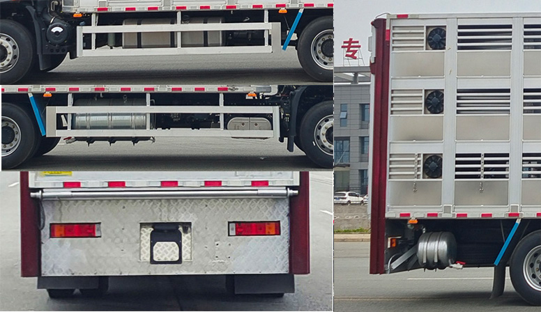 康牧晨遠牌KMH5180CCQD6畜禽運輸車公告圖片