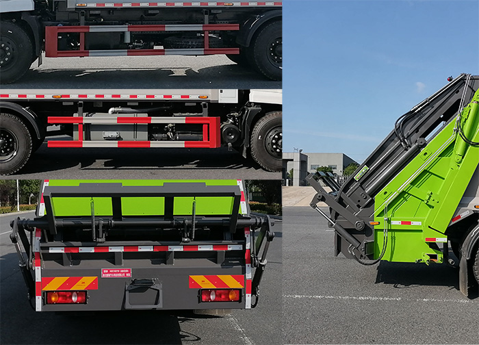 鯤海牌HKH5180ZYSD壓縮式垃圾車(chē)公告圖片