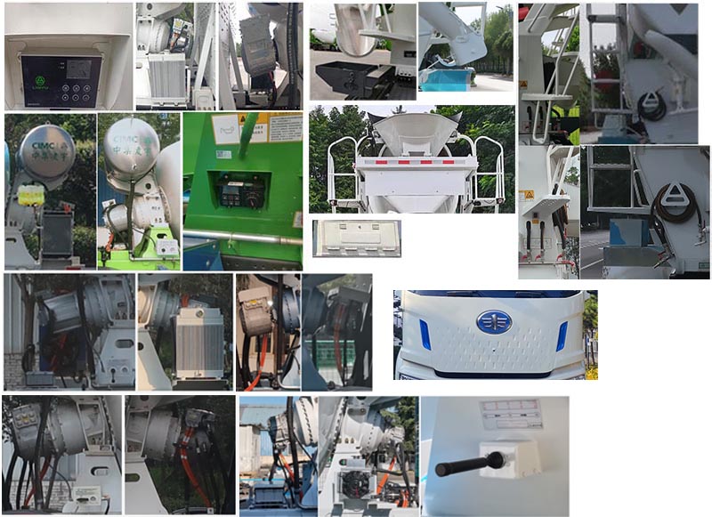 凌宇牌CLY5315GJB29BEV7换电式纯电动混凝土搅拌运输车公告图片