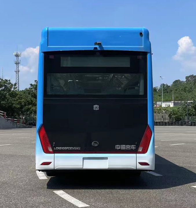 中通牌LCK6106FCEVGW2燃料电池低入口城市客车公告图片