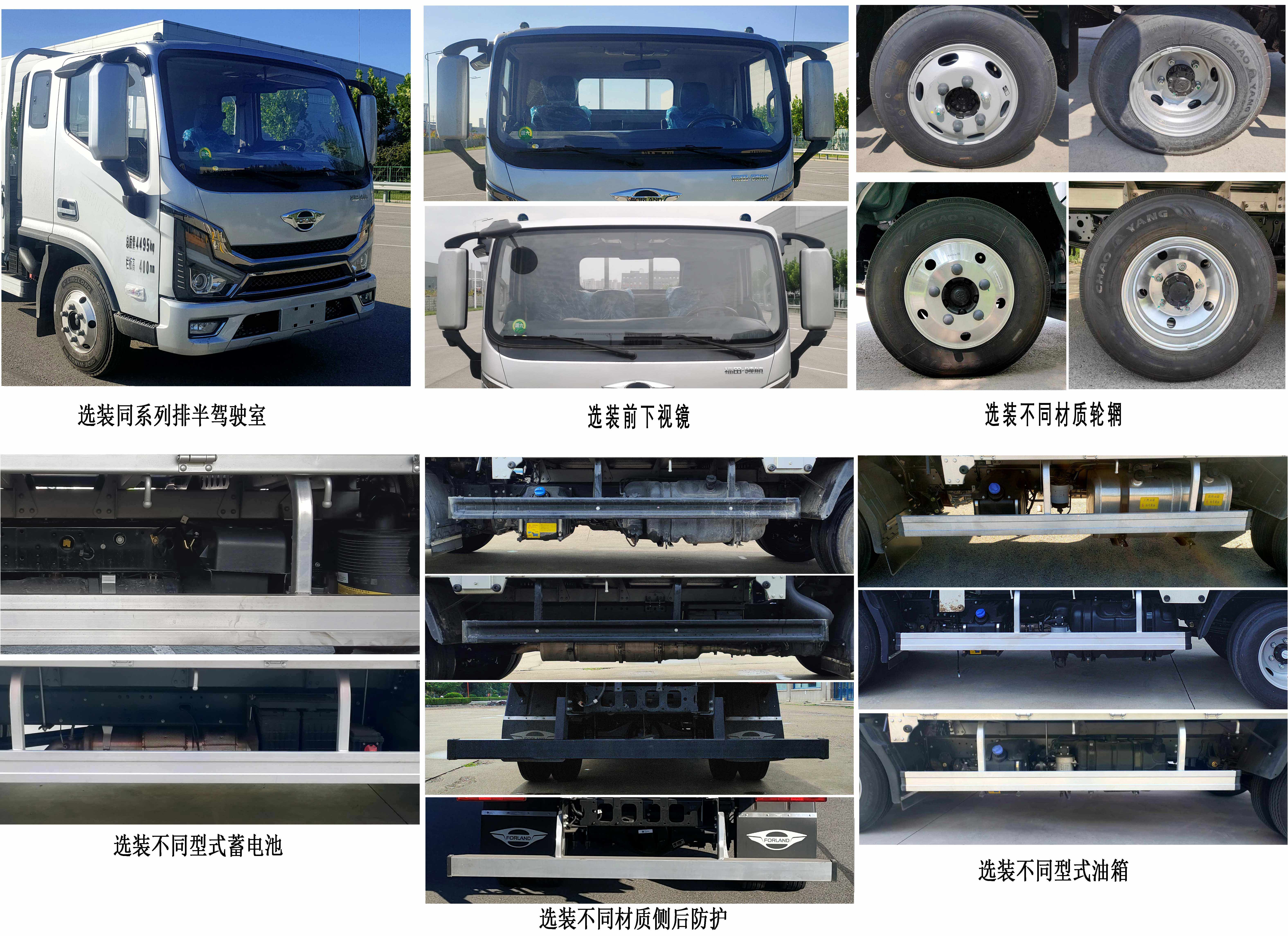 BJ1044V9JBA-53 福田牌171马力单桥柴油4.2米国六载货汽车图片