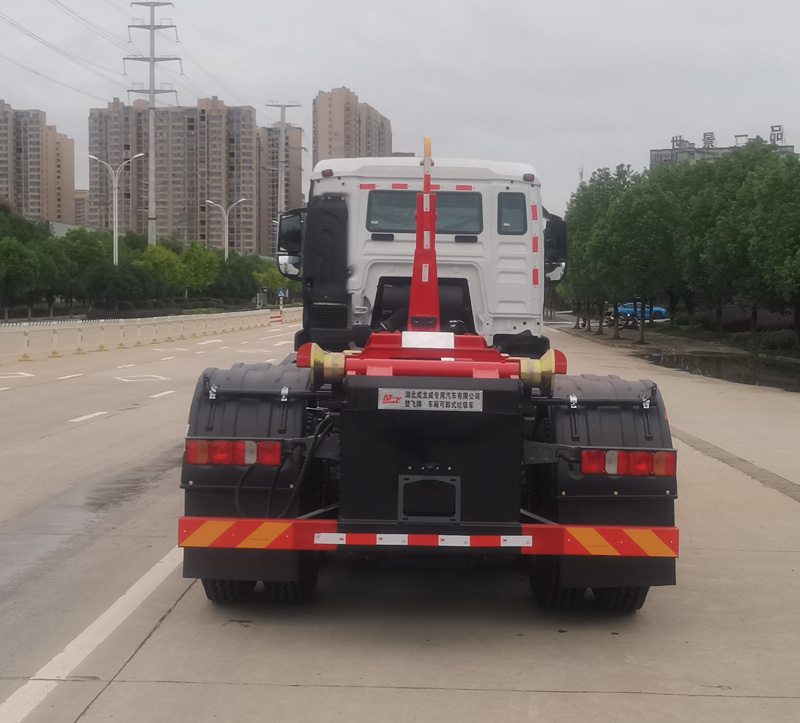 楚飛牌CLQ5250ZXX6ZZL車(chē)廂可卸式垃圾車(chē)公告圖片