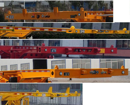 凯达宏业牌WKD9400TJZ30集装箱运输半挂车公告图片
