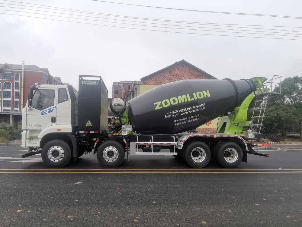 中聯(lián)牌ZLJ5311GJBJBEVH換電式純電動混凝土攪拌運輸車公告圖片