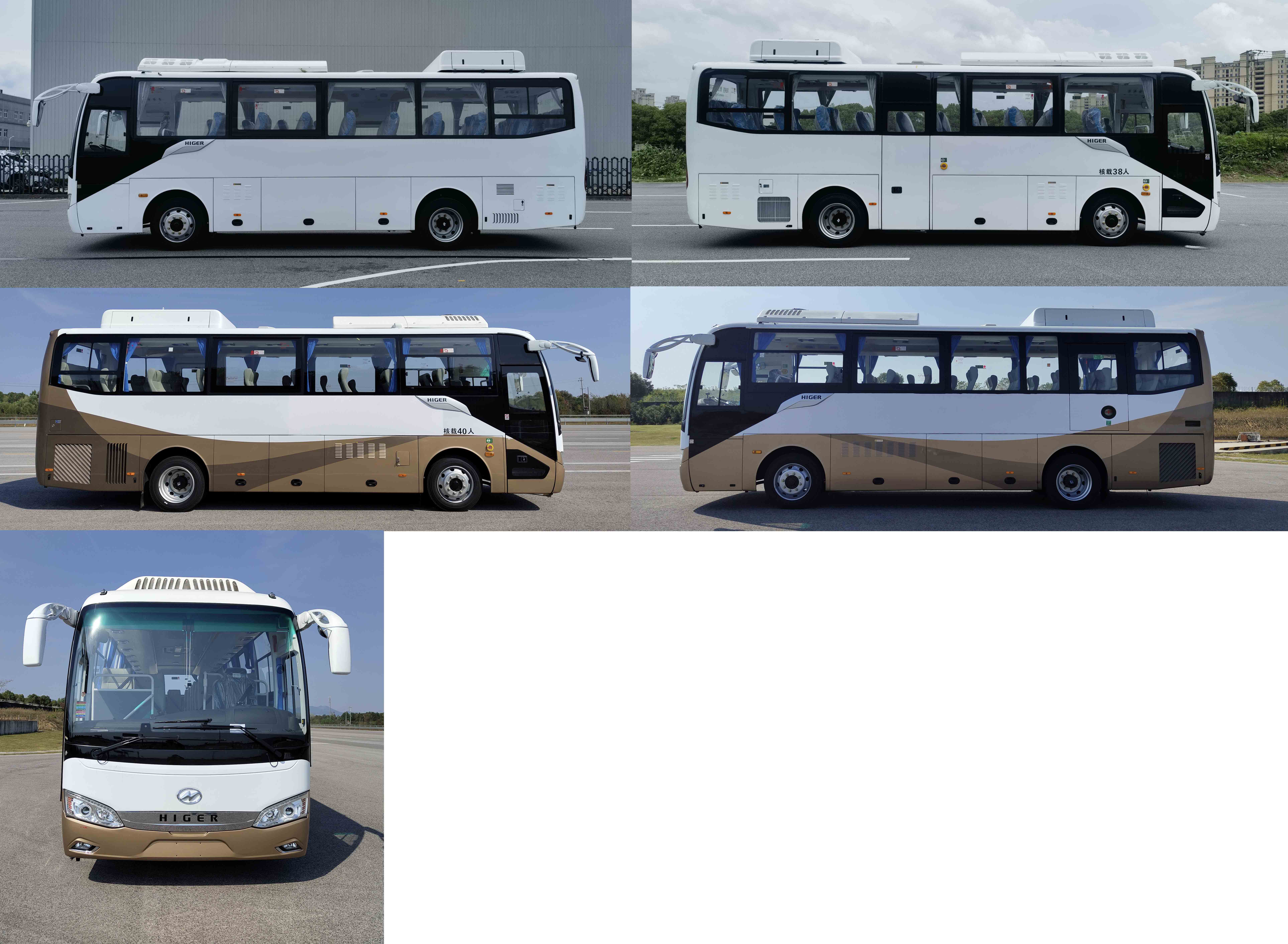 海格牌KLQ6909HYFCEV1N1燃料电池客车公告图片