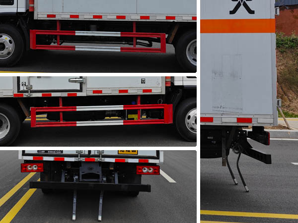 匯力威牌VVV5040XRYBJ6易燃液體廂式運(yùn)輸車(chē)公告圖片