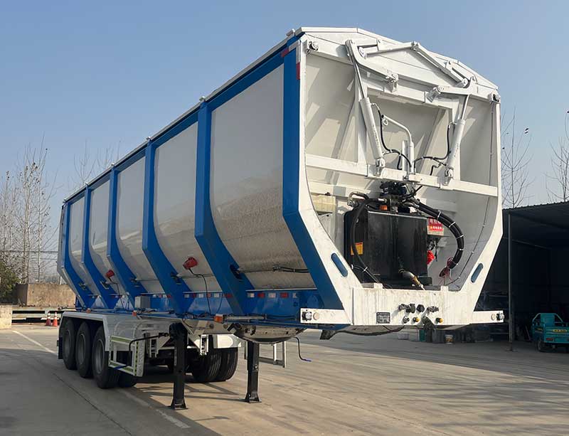 圣兴通运牌10.5米31吨3轴散装粮食运输半挂车(FSX9404ZLS)