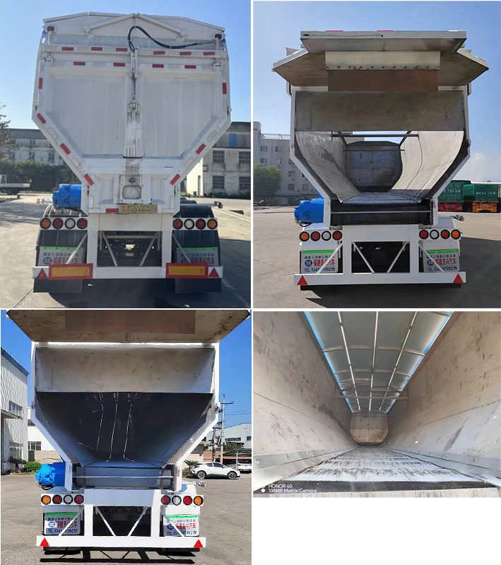 圣兴通运牌FSX9404ZLS散装粮食运输半挂车公告图片