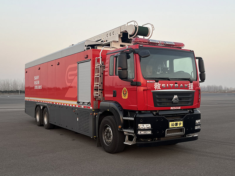 三一牌SYM5280TXFDF20水帶敷設(shè)消防車公告圖片