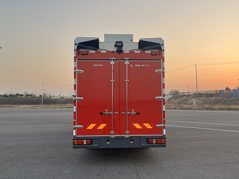 三一牌SYM5280TXFDF20水帶敷設(shè)消防車公告圖片