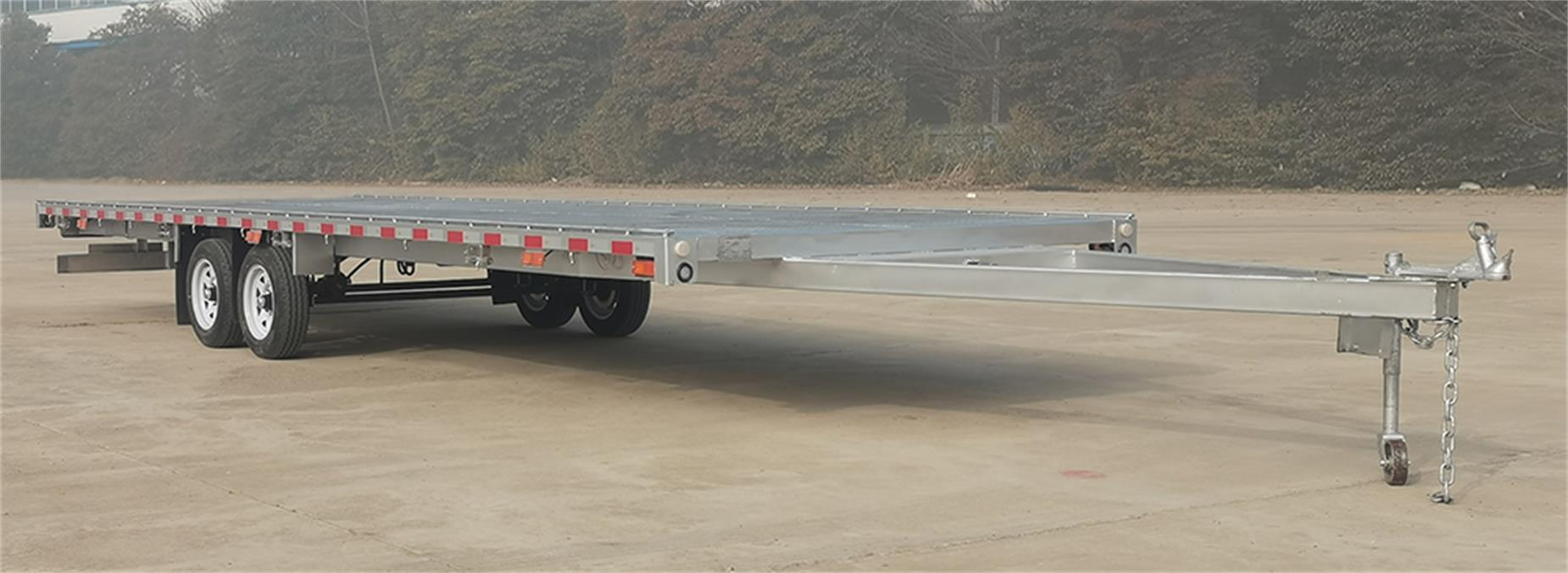 鲁犇牌10.5米2.4吨2轴运输类中置轴挂车(TXL9030)