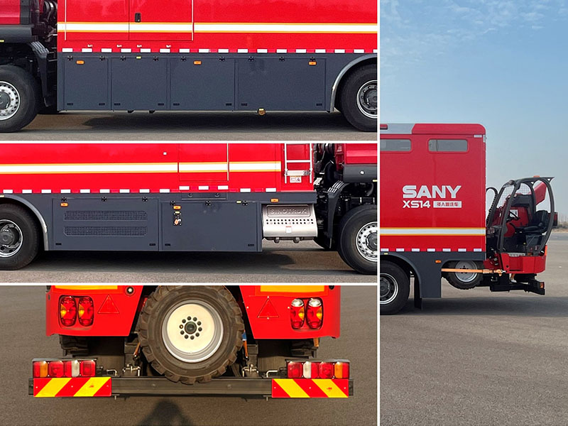 三一牌SYM5200TXFXS14應(yīng)急保障消防車公告圖片