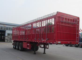 鑫宏达牌11.5米34.3吨3轴仓栅式运输半挂车(XHD9400CCY)