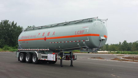 永强牌11.7米32吨3轴易燃液体罐式运输半挂车(YQ9402GRYCY2)