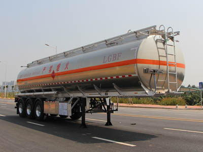 永强牌11.7米34吨3轴铝合金运油半挂车(YQ9400GYYCT1)