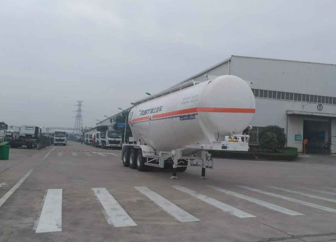 瑞江牌11.5米30.2吨3轴杂项危险物品罐式运输半挂车(WL9400GZW)