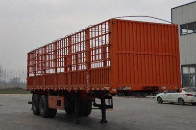 同强牌10米30.3吨2轴仓栅式运输半挂车(LJL9350CCY)