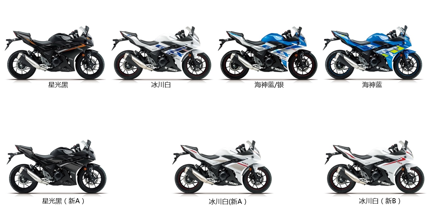 铃木牌GSX250R-A两轮摩托车公告图片