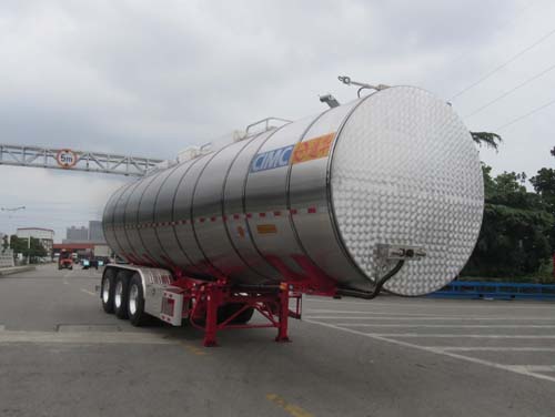 通华牌11米33.5吨3轴普通液体运输半挂车(THT9400GPGE)