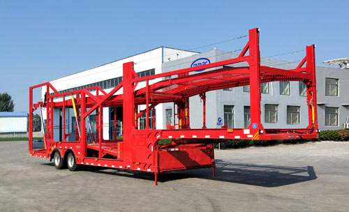 鸿昇达牌13.8米18吨2轴车辆运输半挂车(YCY9250TCL)