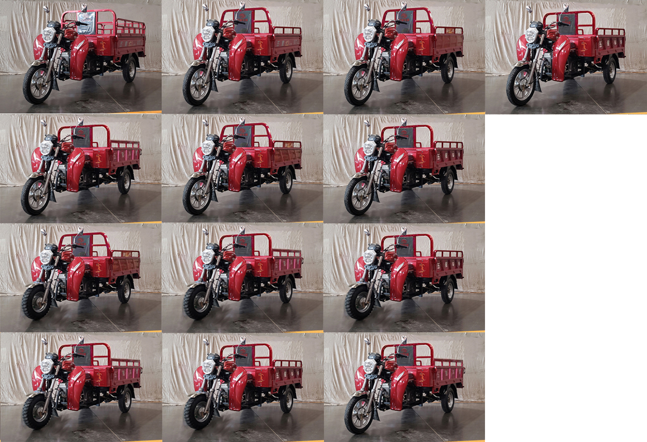 五星牌WX150ZH-21D正三轮摩托车公告图片