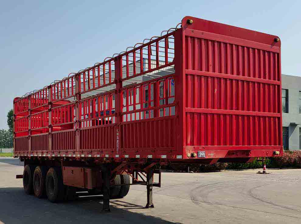 华佑牌11.5米34.3吨3轴仓栅式运输半挂车(HYP9400CCY)
