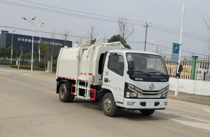 东风股份多利卡D6 EZW5075ZZZX6自装卸式垃圾车公告图片