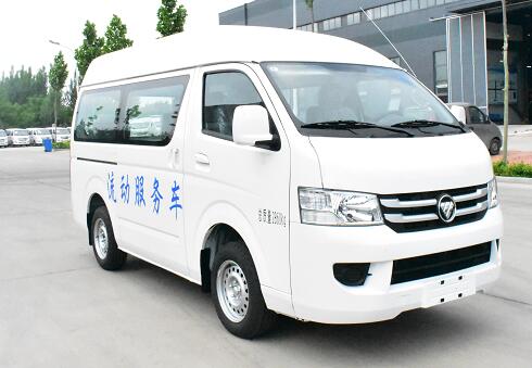 福田牌BJ5039XDW-E2流动服务车图片