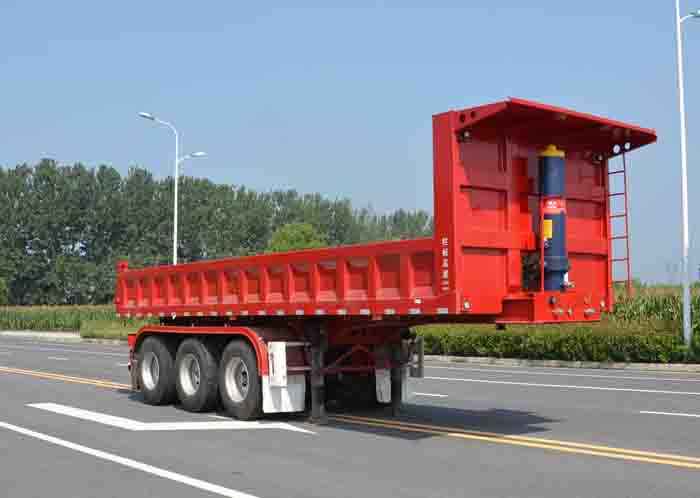兴业发牌10.5米32.2吨3轴自卸半挂车(XZX9401Z)