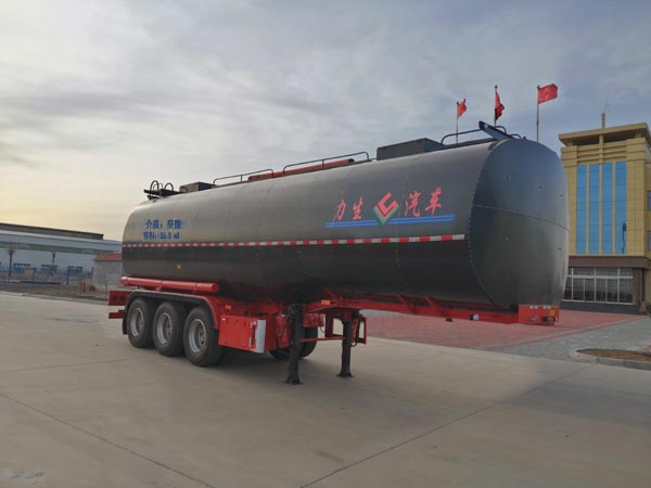 力生牌10.4米31.9吨3轴普通液体运输半挂车(HLS9400GPG)