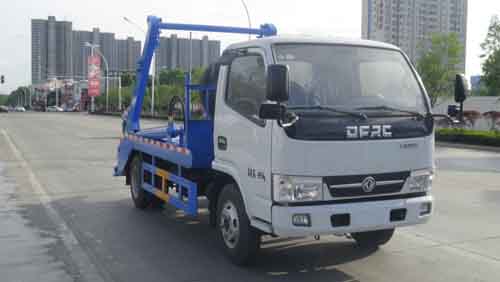 东风股份多利卡D6 HCQ5040ZBSEQ6摆臂式垃圾车图片