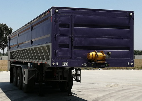 显鹏牌9.8米32.1吨3轴散装粮食运输半挂车(LTH9405ZLS)
