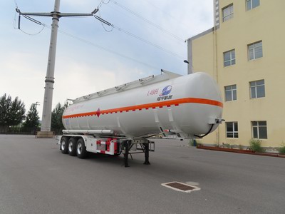 陆平机器牌11.9米32.3吨3轴易燃液体罐式运输半挂车(LPC9403GRYS)