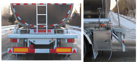 陆平机器牌LPC9403GRYS易燃液体罐式运输半挂车公告图片