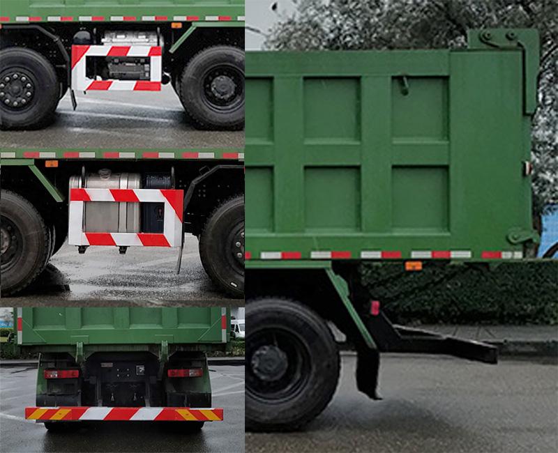 紅巖牌CQ5317ZLJHV09256自卸式垃圾車公告圖片