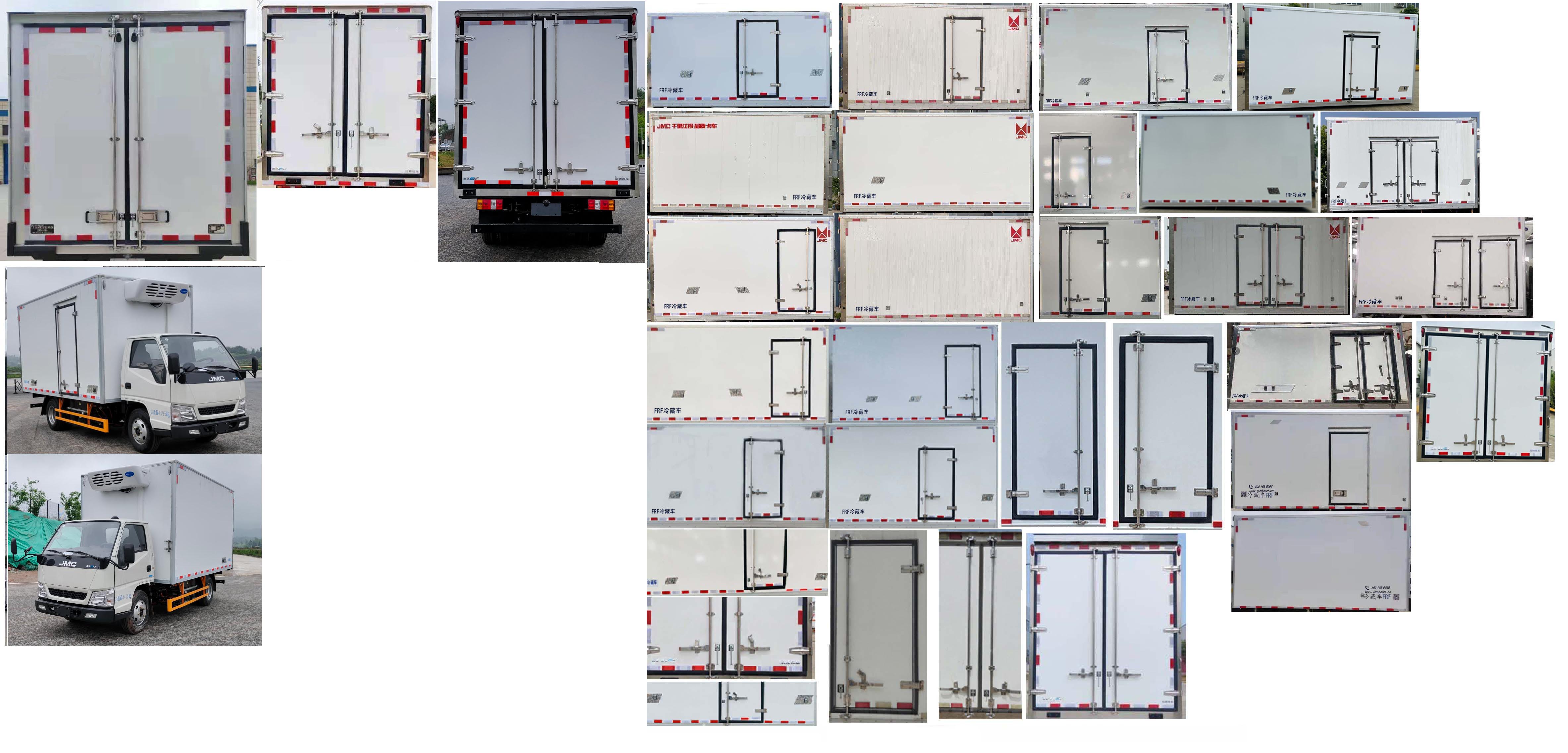 江铃牌JX5041XLCTG2BEV纯电动冷藏车公告图片