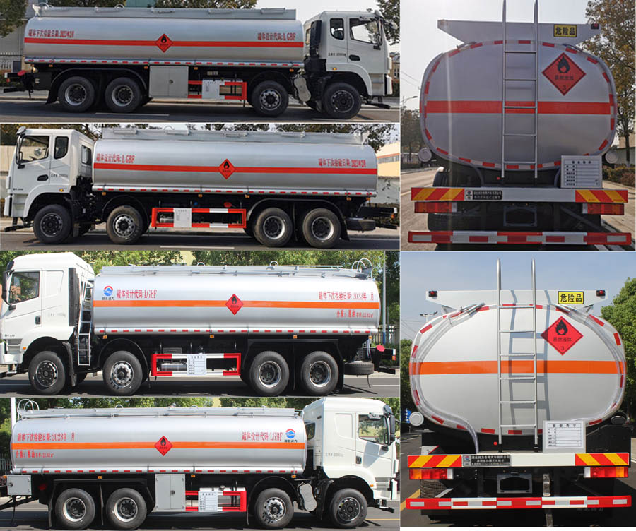 润知星牌SCS5320GRYEQ6易燃液体罐式运输车公告图片