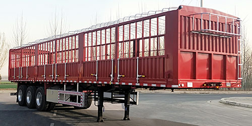 正源牌13米33.8吨3轴仓栅式运输半挂车(XZY9400CCY)