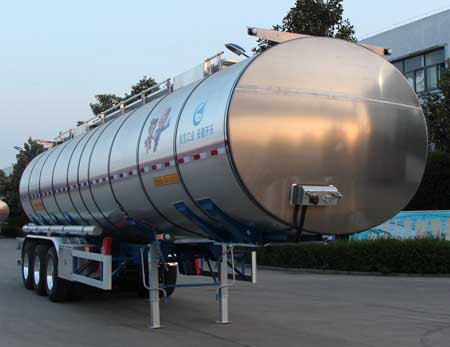 开乐牌12.2米34吨3轴普通液体运输半挂车(AKL9400GPG45)